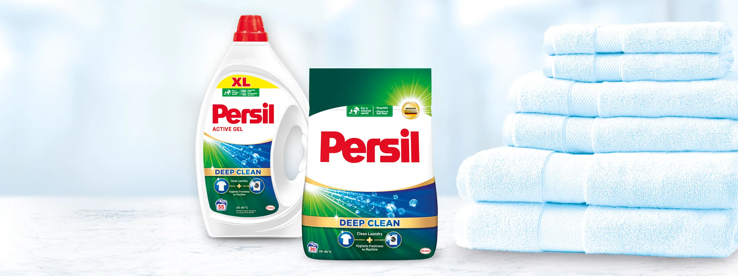 Persil case study showing packaging adapted for CEE, Russia, CAC, and Turkey